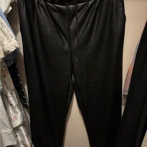 Francesca's Collections Black Joggers
